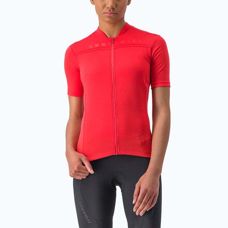 Fahrradtrikot Damen Castelli Anima 4 hibiscus