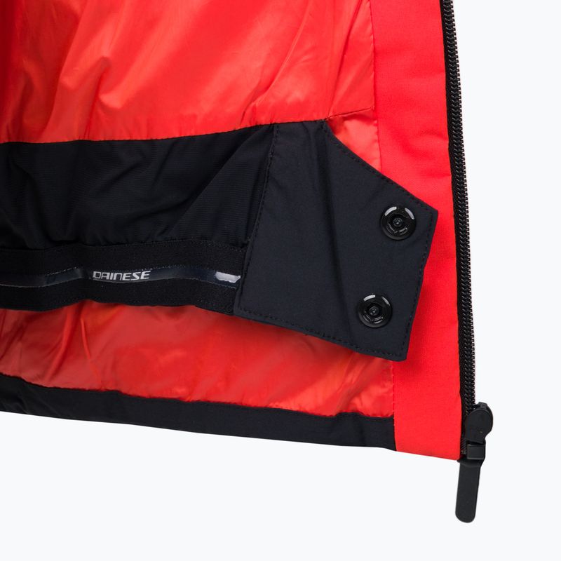 Skijacke für Kinder Dainese Ribbo Padding cherry tomato/chili pepper 8