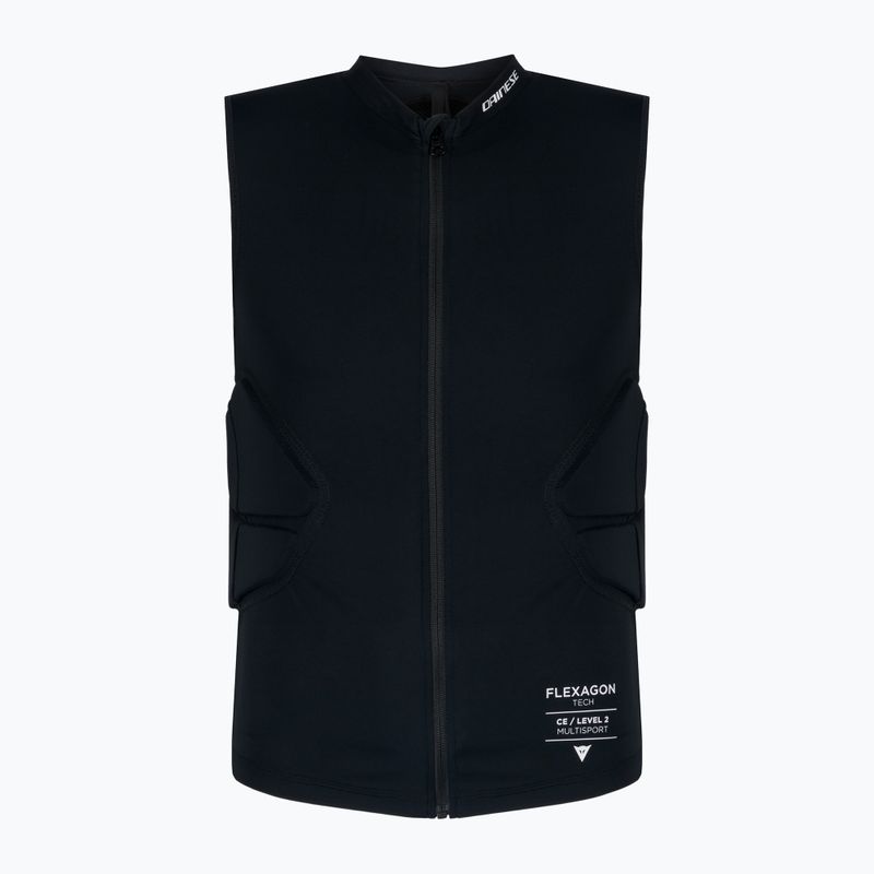 Schutzweste für Männer Dainese Flexagon Waistcoat stretch limo/stretch limo