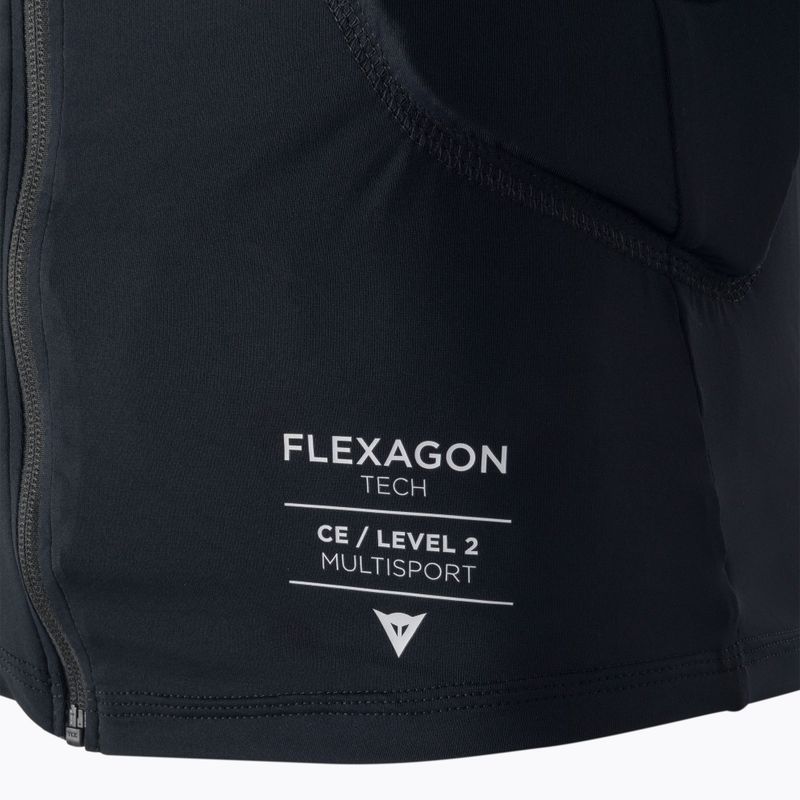 Schutzweste für Männer Dainese Flexagon Waistcoat stretch limo/stretch limo 3