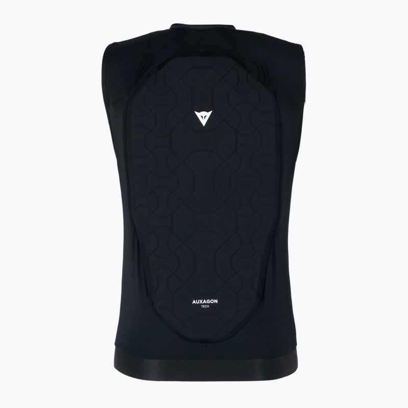 Schutzweste für Männer Dainese Auxagon Waistcoat stretch limo/stretch limo 2
