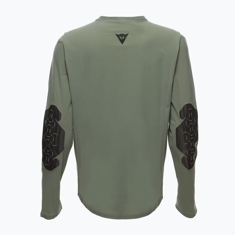 Fahrrad-Langarmshirt Dainese HGR sage/green 2