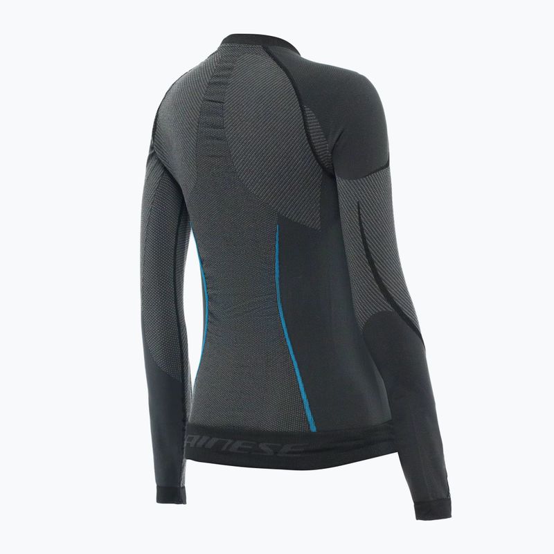 Damen Thermo-Longsleeve Dainese Dry black/blue 2