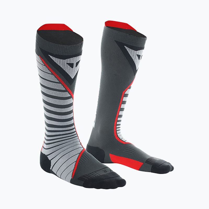 Dainese Thermo Long Skisocken schwarz/rot 4