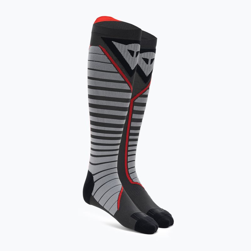 Dainese Thermo Long Skisocken schwarz/rot