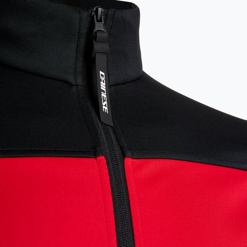 Ski Sweatshirt Hoodie meska Dainese Espera Full Zip Mid racing red 3
