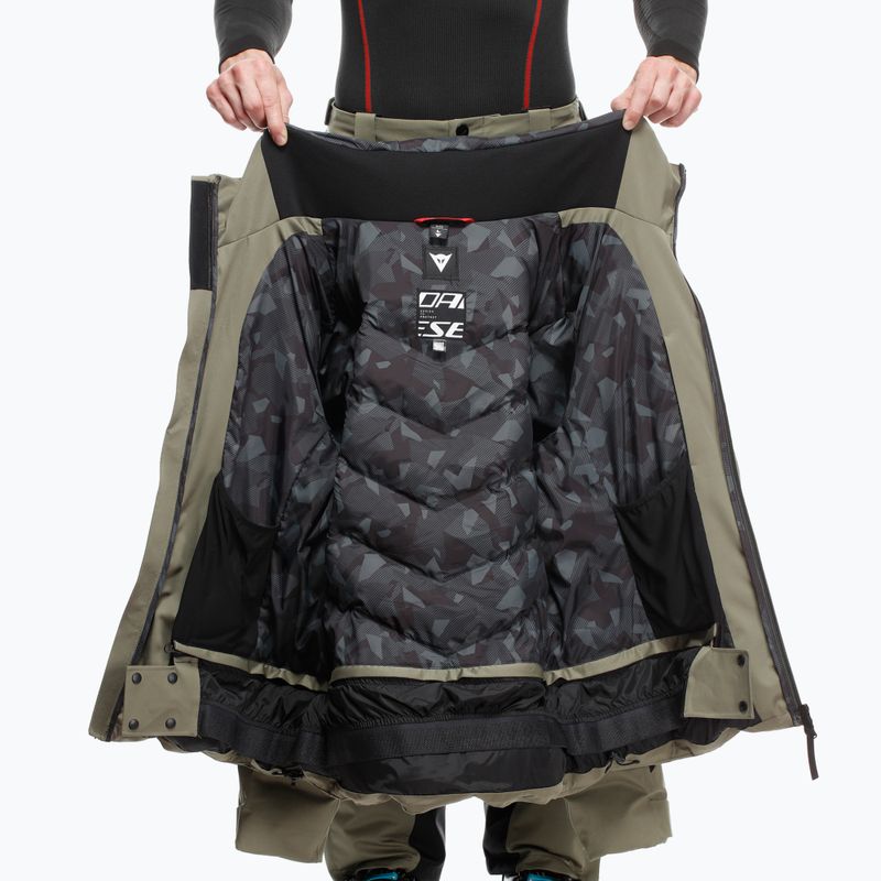 Herren-Skijacke Dainese Etesia Aerosense-Dry green four 7