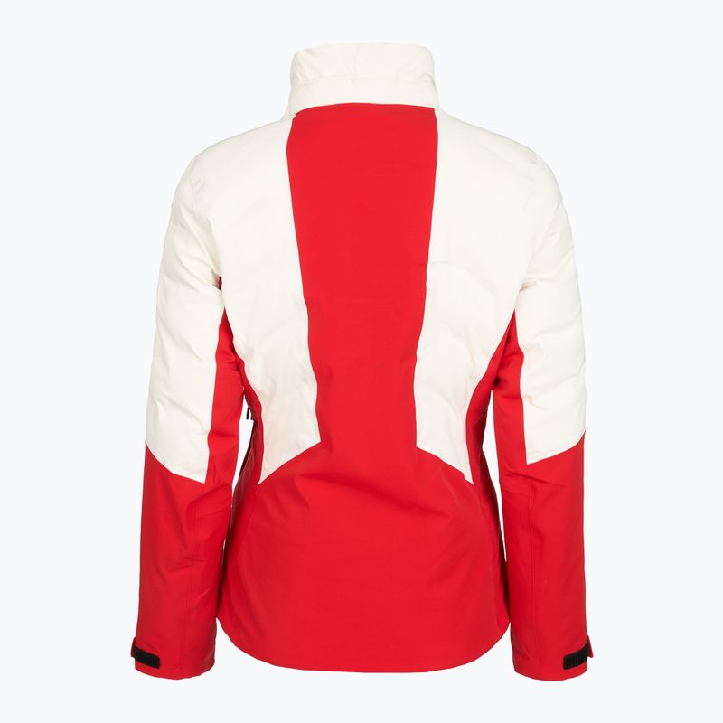 Damen-Skijacke Dainese Zives Aerosense-Dry lily white/racing red 8