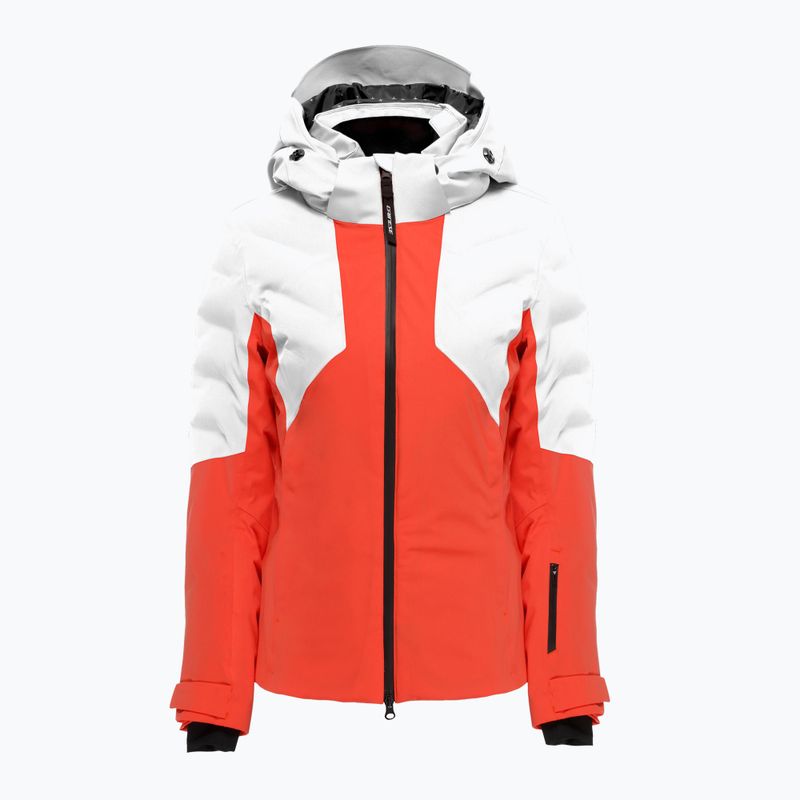 Damen-Skijacke Dainese Zives Aerosense-Dry lily white/racing red 9