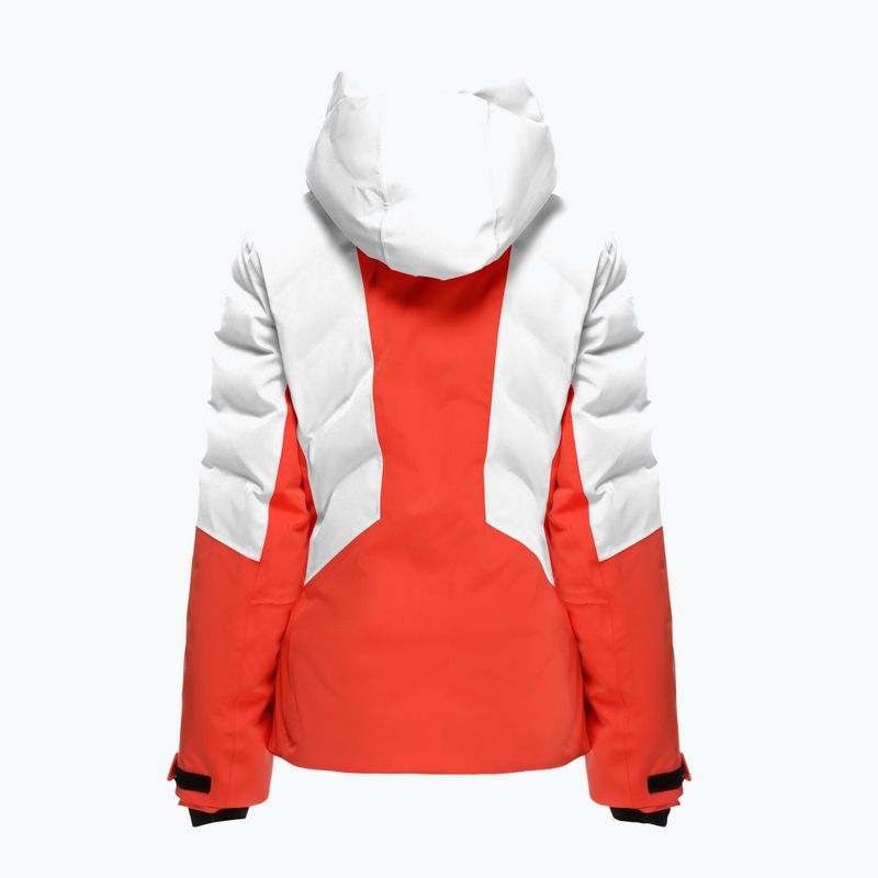 Damen-Skijacke Dainese Zives Aerosense-Dry lily white/racing red 10