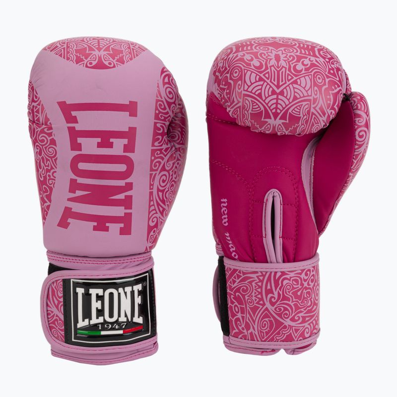 Leone Maori rosa Boxhandschuhe GN070 3