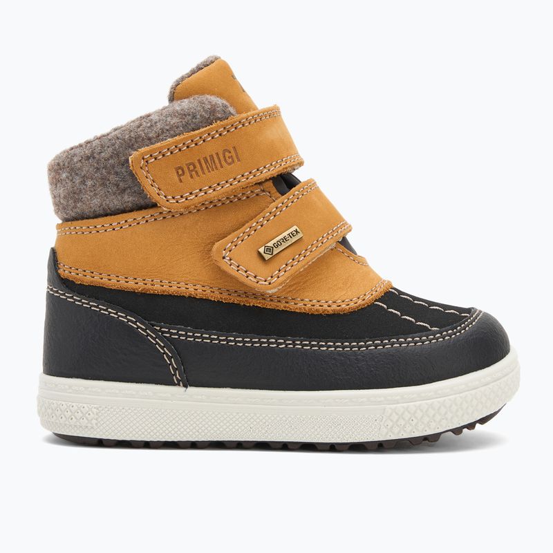 Primigi PBZGT 88566 senf-schwarze Kinder-Schneestiefel 2