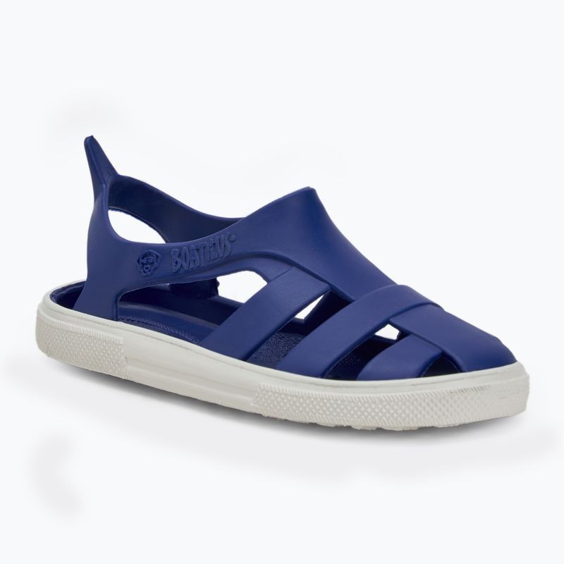 BOATILUS Bioty kobalt/weiße Kindersandalen