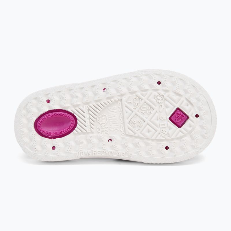BOATILUS Bioty fuxia/weiß Kindersandalen 4