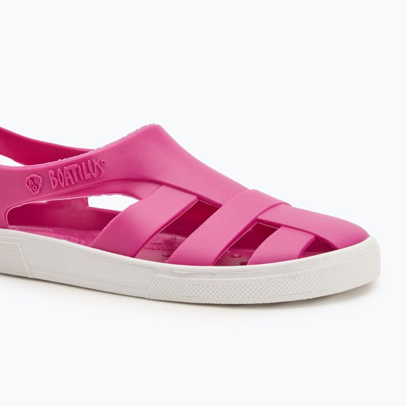 BOATILUS Bioty fuxia/weiß Junior Sandalen 7