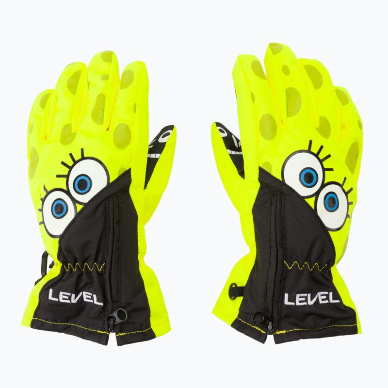 Kinder-Snowboardhandschuhe Level Lucky gelb 4146 4