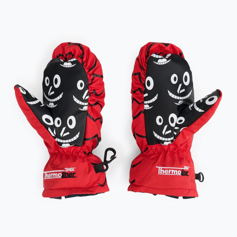 Level Lucky Mitt Kinder-Skihandschuh rot 4146JM.20 2