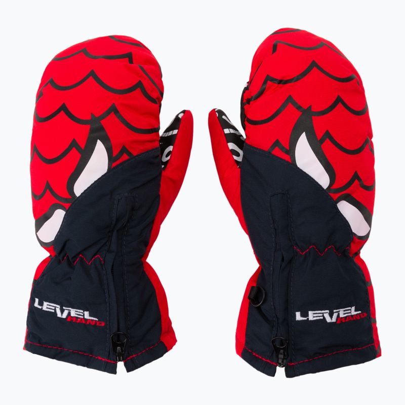 Level Lucky Mitt Kinder Snowboardhandschuhe rot 4146 3