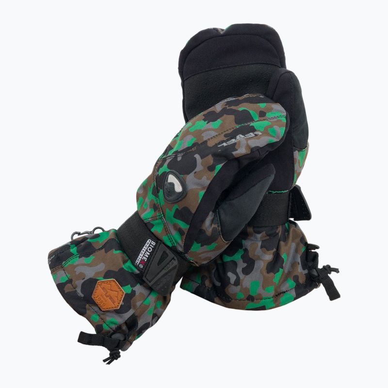 Kinder-Snowboardhandschuhe Level Fly Jr Mitt grün 4001