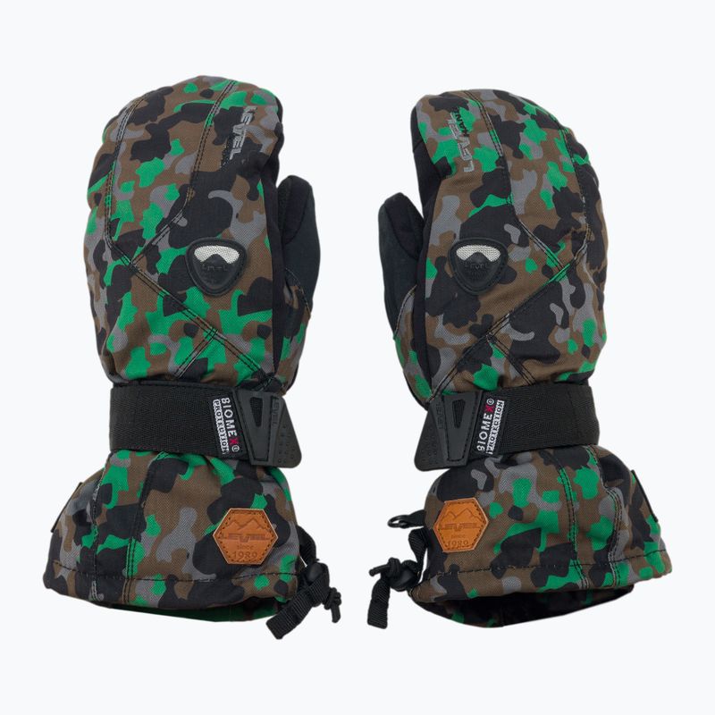 Kinder-Snowboardhandschuhe Level Fly Jr Mitt grün 4001 3