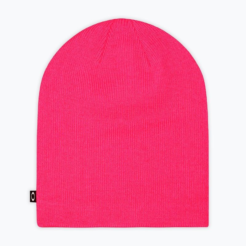 Wintermütze Oakley Fine Knit neon pink 2