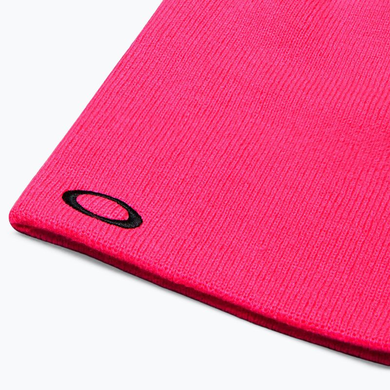Wintermütze Oakley Fine Knit neon pink 3