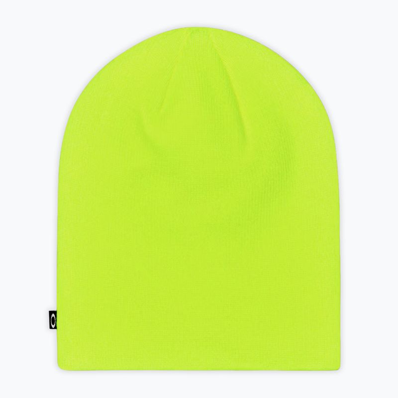 Wintermütze Oakley Fine Knit neon yellow 2
