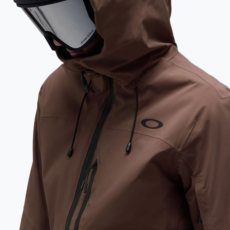 Damen-Skijacke Oakley Canopy Insulated dark umber 4