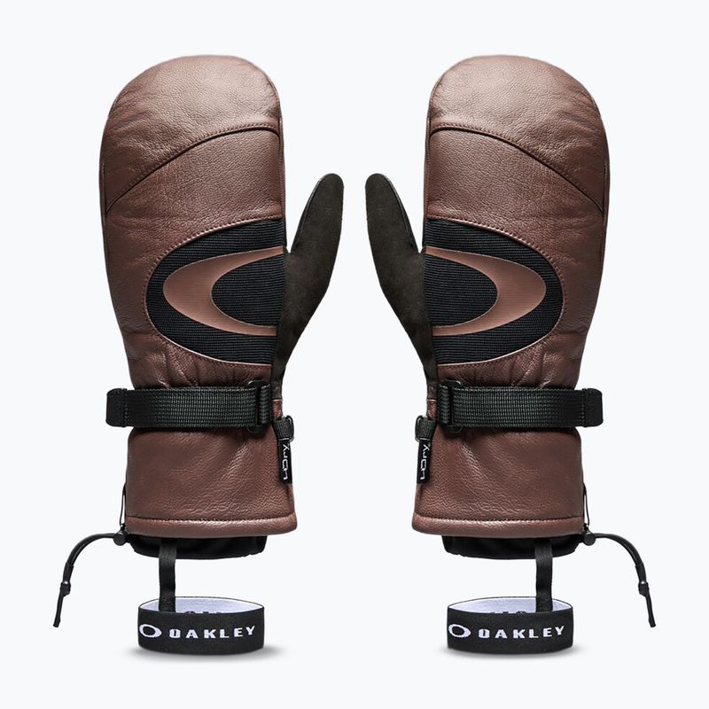 Skihandschuhe Oakley Timberline Mitten dark umber 2