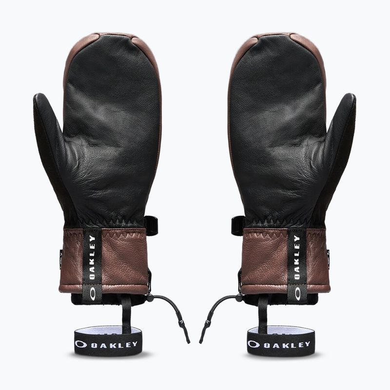 Skihandschuhe Oakley Timberline Mitten dark umber 3