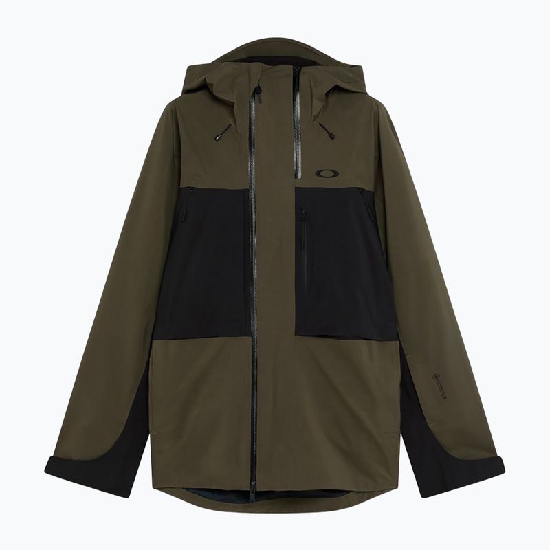 Herren-Snowboardjacke Oakley Baldface Gore-Tex deep olive/pitch black 7