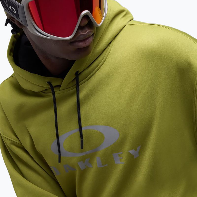 Snowboard-Sweatshirt für Herren Oakley Rider Phantom Hoodie cactus 5
