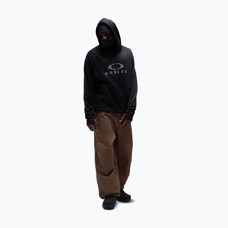 Snowboard-Sweatshirt für Herren Oakley Rider Phantom Hoodie pitch black 2