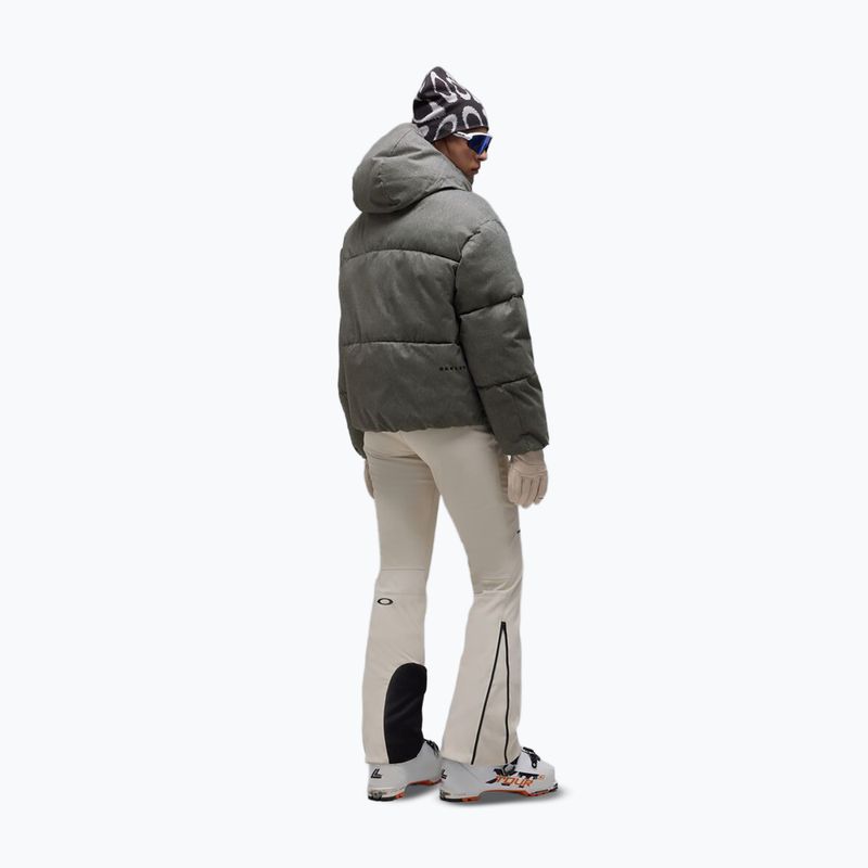 Damen-Skijacke Oakley Icicle Cropped cement melange 3