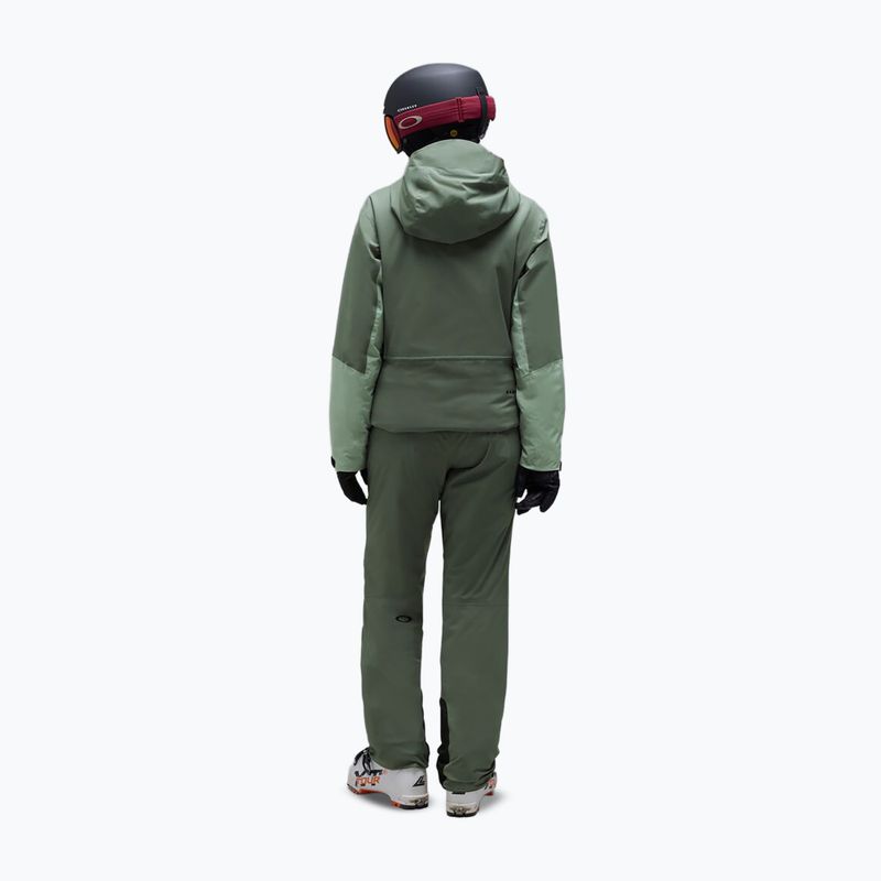 Damen-Skijacke Oakley Canopy Pro Insulated aviator green/faded green 3