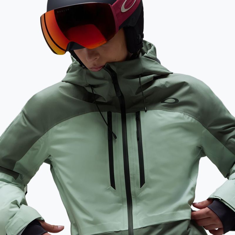 Damen-Skijacke Oakley Canopy Pro Insulated aviator green/faded green 4