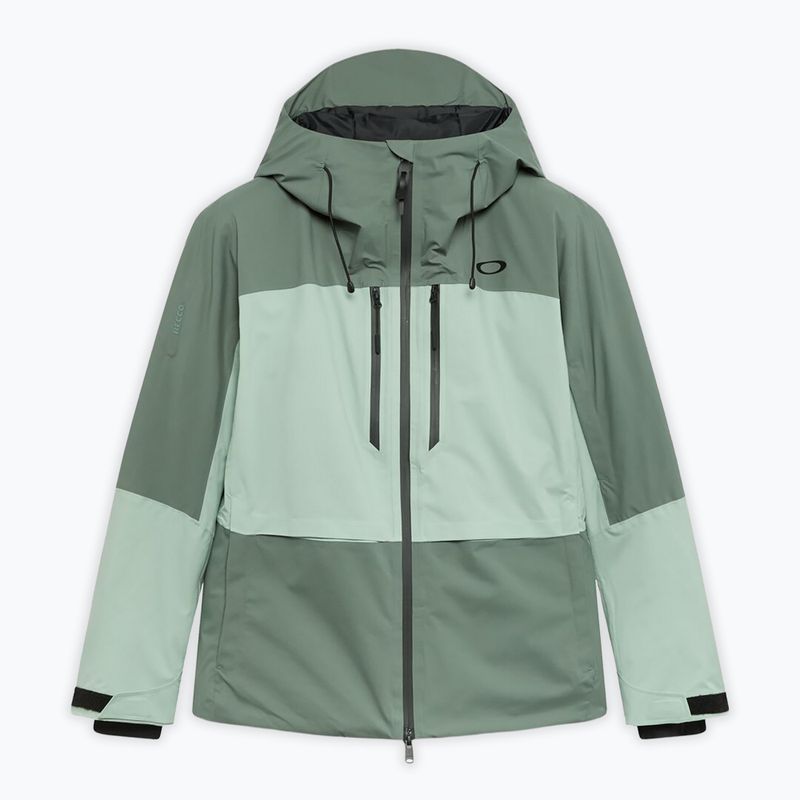 Damen-Skijacke Oakley Canopy Pro Insulated aviator green/faded green 5