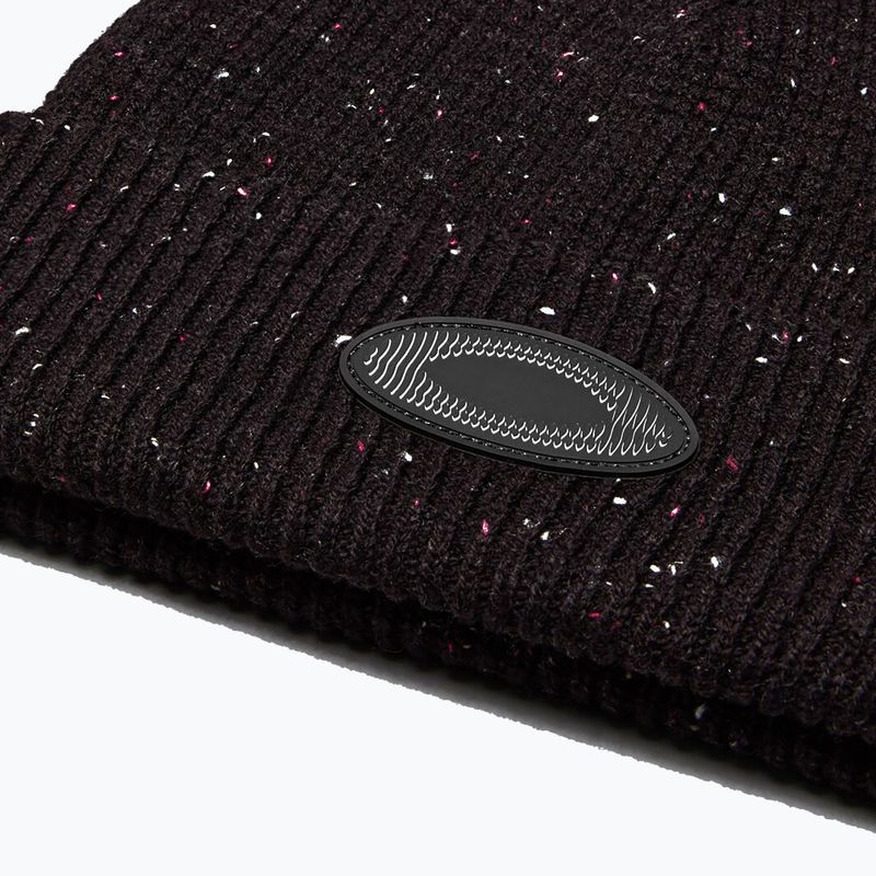 Wintermütze Oakley Ellipse Waffle Beanie pitch black 3