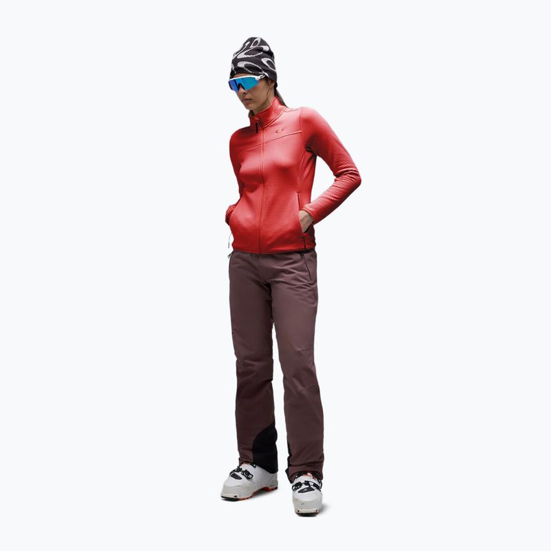 Damenpullover Oakley Canopy Full Zip hibiscus red 2