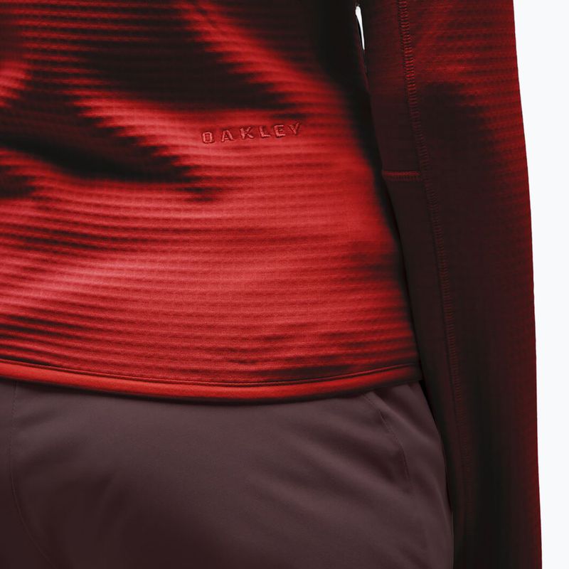Damenpullover Oakley Canopy Full Zip hibiscus red 5