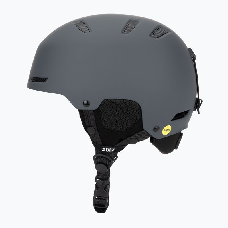 Skihelm Bliz S003 MIPS matte grey 3