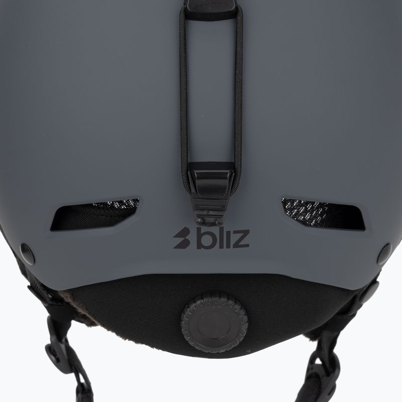 Skihelm Bliz S003 matte grey 7