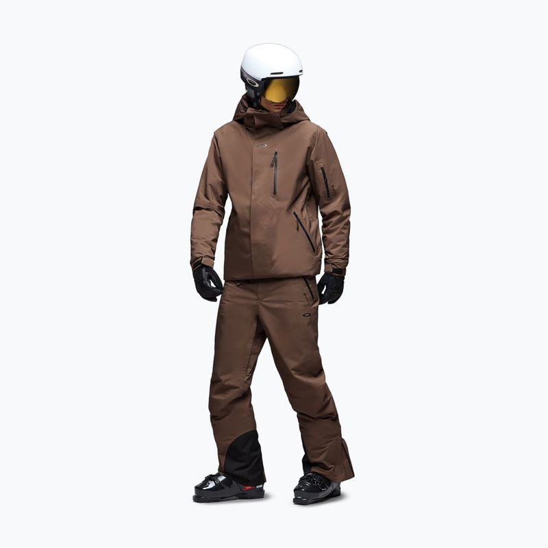 Herren-Snowboardjacke Oakley Sub Temp RC Gore-Tex 2.0 32F dark umber 2