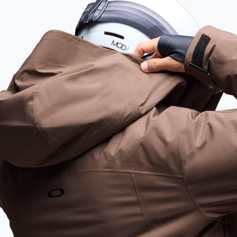 Herren-Snowboardjacke Oakley Sub Temp RC Gore-Tex 2.0 32F dark umber 5