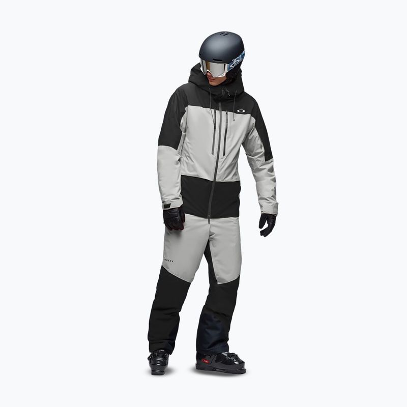 Herren-Skijacke Oakley Canopy Pro Insulated pitch black/cement 2