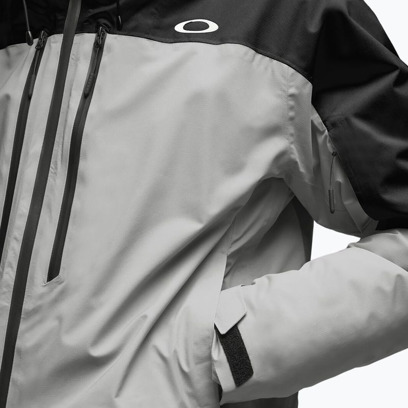 Herren-Skijacke Oakley Canopy Pro Insulated pitch black/cement 4
