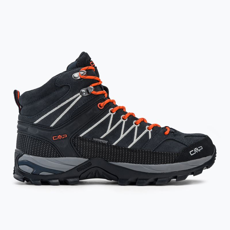 CMP Rigel Mid grau-orange Herren-Trekkingstiefel 3Q12947 2