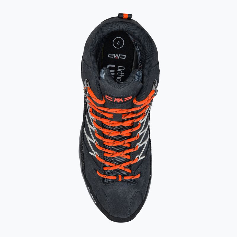 CMP Rigel Mid grau-orange Herren-Trekkingstiefel 3Q12947 6