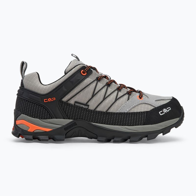 Herren-Trekkingstiefel CMP Rigel Low Wp zement/nero 2