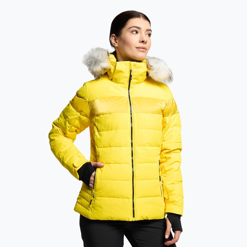 Damen-Skijacke CMP gelb 30W0686/R411